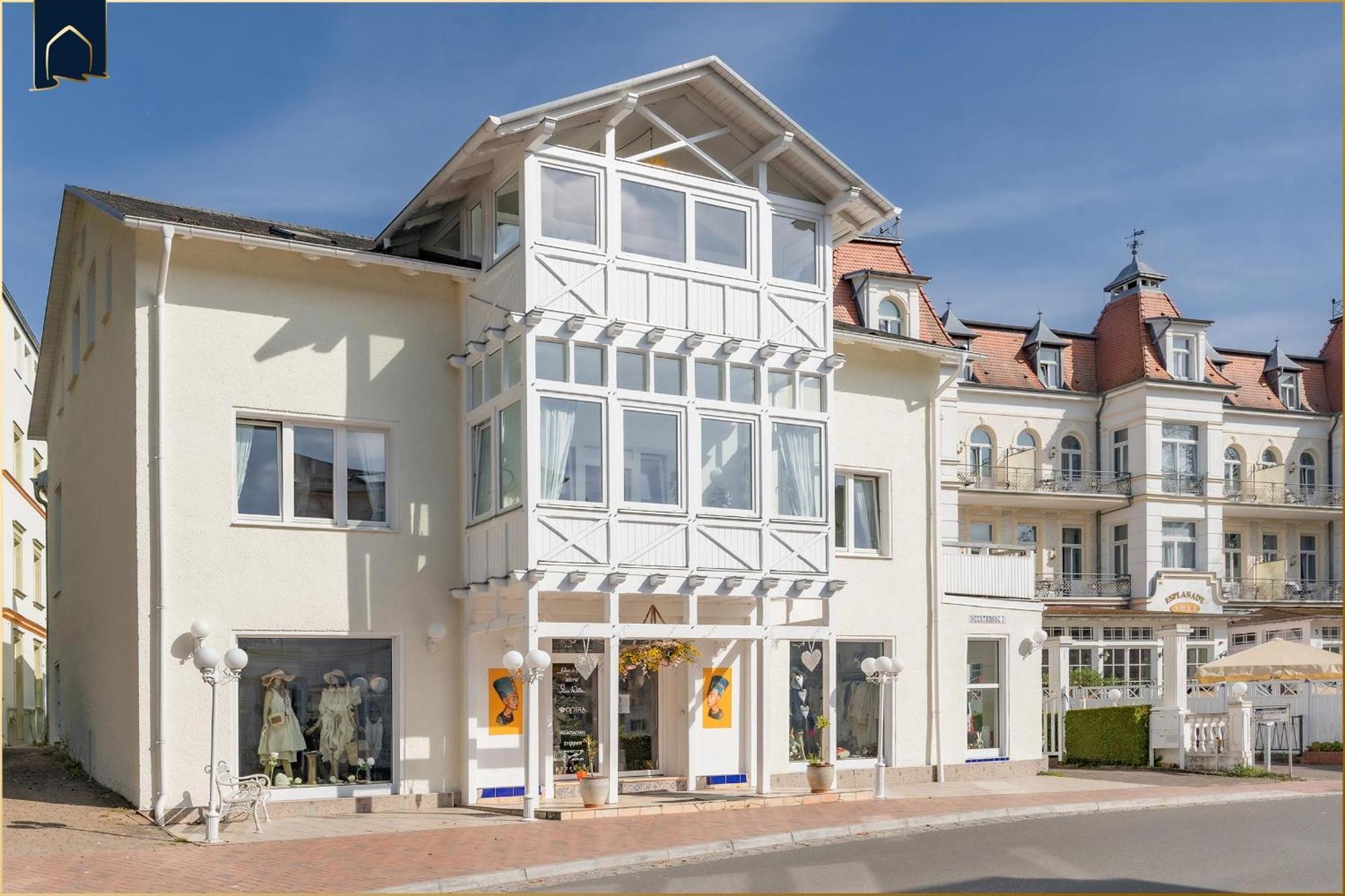 Haus Mertin Whg 2 Seewind Heringsdorf  Eksteriør billede