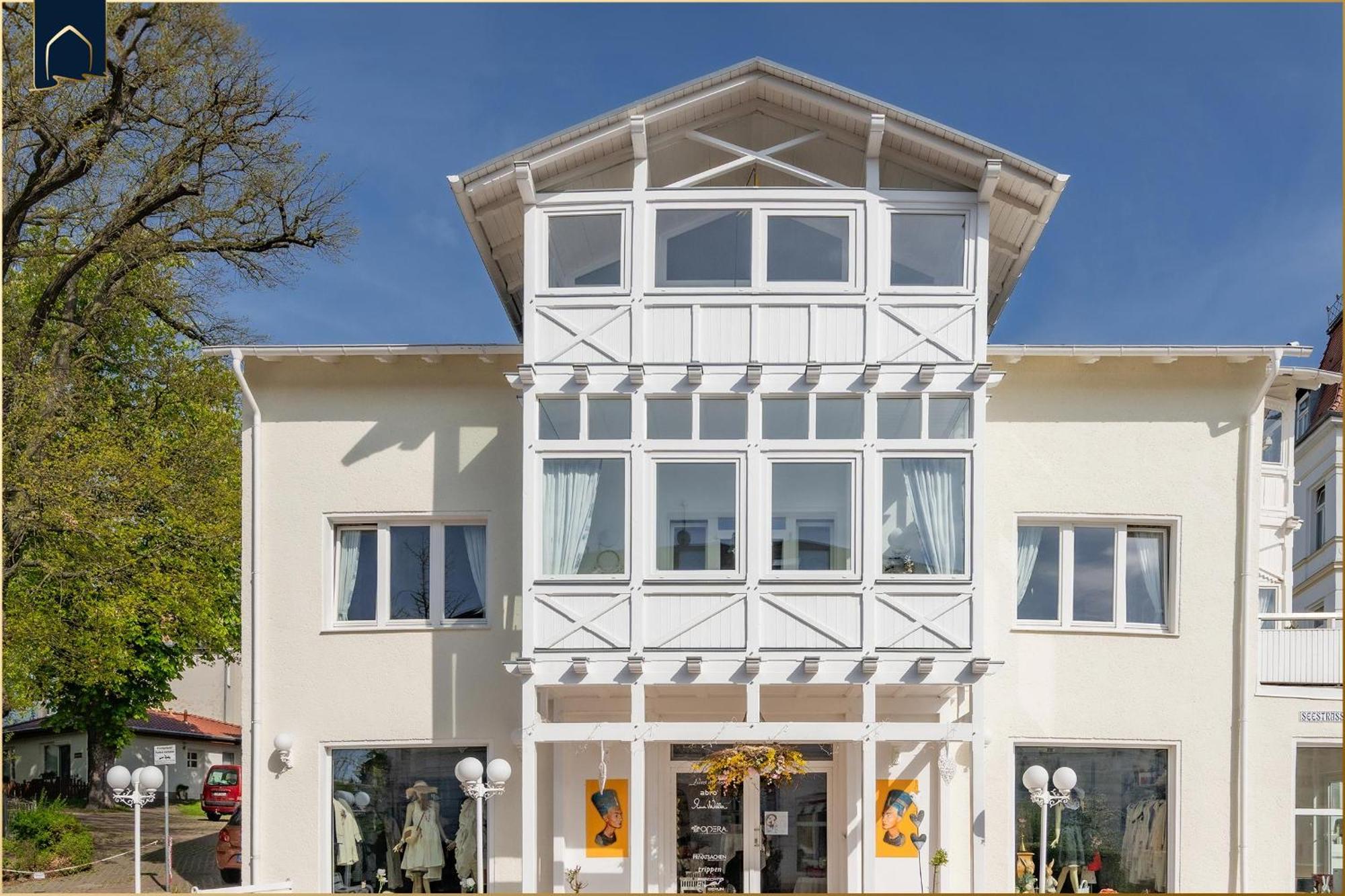 Haus Mertin Whg 2 Seewind Heringsdorf  Eksteriør billede